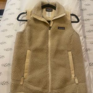 Barely worn Patigonia Small Off White Vest